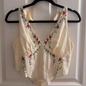 LPA Women's Cream Corset